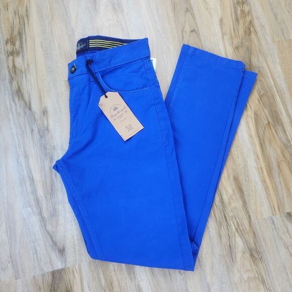 🔸️NWT Across the Pond Blue Stretch Slim Fit Pants Size 30x30 - Picture 3 of 9